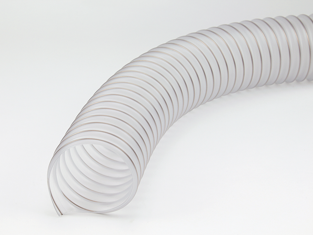 PVC Abluftschlauch 150mm Ø 4m Made in Germany Flexschlauch Spiralschlauch Klima 